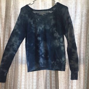 American eagle blue sweater.